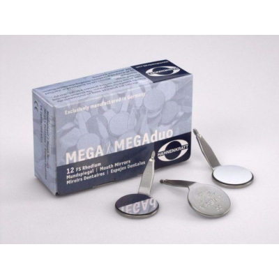 Зеркало стоматологическое MEGAduo 4 plane, Ø 22mm, Ø 24mm, SS-Thread - 6100-6101
