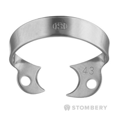Кламп коффердам для моляров №43 аналог клампа Brinker B3 (Dentech, Япония) Кламп коффердам для моляров №43 аналог клампа Brinker B3 (Dentech, Япония)
